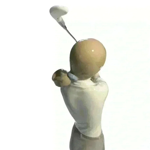 Vintage Lladró A Perfect Drive‎ #6550 Figurine Retired Golf Sculpture in Box - Picture 10 of 16